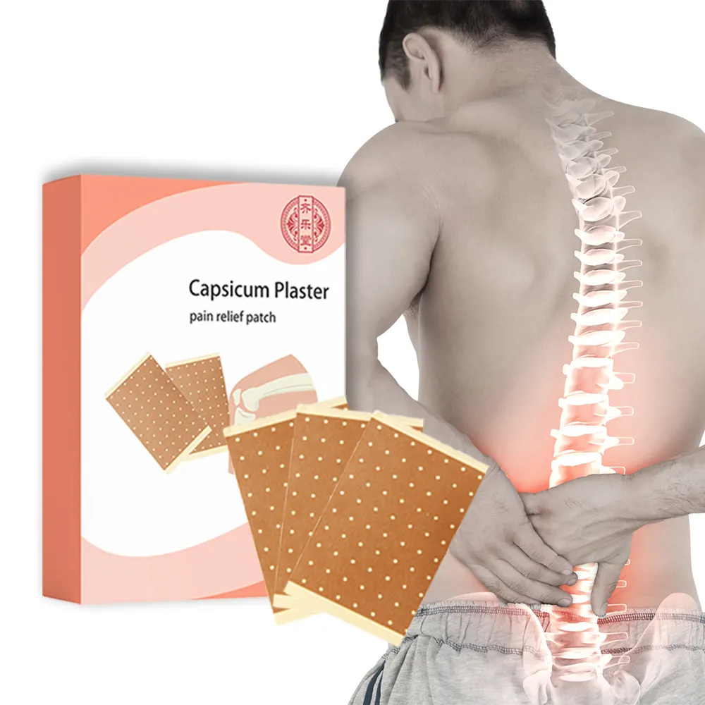 Patch de soulagement de la douleur chinois, plâtre d'usine pour les maux de dos, l'arthrite rhumatoïde, les soins de santé des genoux