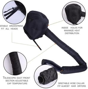 Chapeau de coiffeur avec logo personnalisé <span class=keywords><strong>bonnet</strong></span> de séchage pour <span class=keywords><strong>cheveux</strong></span> <span class=keywords><strong>bonnet</strong></span> à séchage rapide sans bouchage <span class=keywords><strong>bonnet</strong></span> <span class=keywords><strong>chauffant</strong></span> pour sèche-<span class=keywords><strong>cheveux</strong></span> accessoires pour <span class=keywords><strong>cheveux</strong></span> <span class=keywords><strong>bouclés</strong></span> - Product Image 2