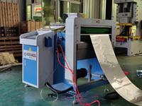 Vente directe d'usine entièrement automatique CNC conteneur de papier d'aluminium faisant la ligne poinçonneuse chargeur moule collecteur presse à balles