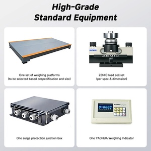 Industrial 60Ton Digital Truck Scale | 3.0*12m <strong>Unmanned</strong> <strong>Weighbridge</strong> with LCD Display &amp; 20kg Accuracy | ODM | Steel - Product Image 6