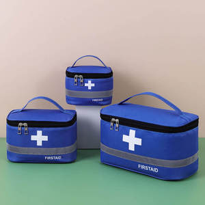 Trousse de Premiers Soins Médicale Portable de Voyage, Grande Capacité, Multifonctionnelle, en Tissu Oxford, 3 Pièces, Personnalisable en Usine - Product Image 3