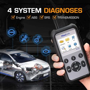 Analizador de Diagnóstico de Motor OBD2 Maxilink ML629, Lector de Códigos Automotrices con Certificación CE FCC para Abarth 124 Spider (2016-), USB Mini - Product Image 3
