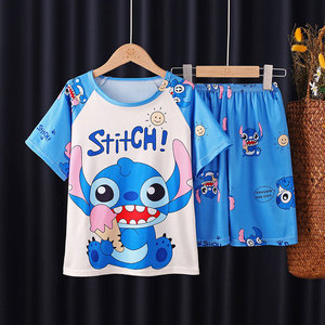 Nuevo Conjunto de Pijamas de Manga Corta con Estampado de Anime de Personajes de Dibujos Animados para Mujer, Ropa de Dormir Informal para el Hogar - Product Image 1