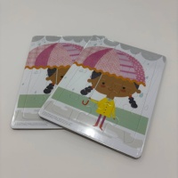 Puzzle en carton personnalisé OEM avec logo sur mesure pour enfants et adultes