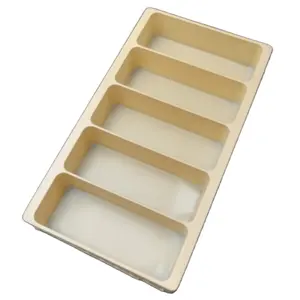Custom Yellow Colors PS Plastic Blister Packaging Trays