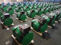 LANDTOP 15KVA ST/STC Wechselstromgenerator 15KW Bürstengenerator Ein-/Dreiphasen-Generator 1500 U/min Drehzahl 380V/230V 50/60Hz Dynamo