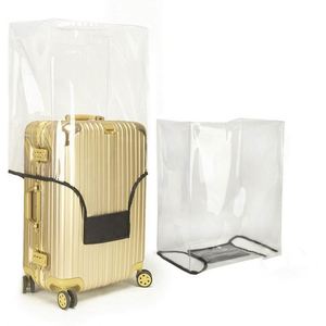 Pvc Transparent Travel Luggage Protector for Carry Waterproof <b>Suitcase</b> Cover Plastic Protective - Product Image 2