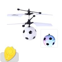 Jouets de ballon volant RC, drone à induction infrarouge, hélicoptère à commande manuelle avec lumières LED brillantes, disco, rechargeable par USB, nouveauté amusante