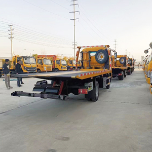 Fabricant de camion HOWO 4x2 5T dépanneuse avec <span class=keywords><strong>grue</strong></span> à plat <span class=keywords><strong>plateau</strong></span> inclinable dépanneuse porte-voitures dépanneuse à vendre - Product Image 4