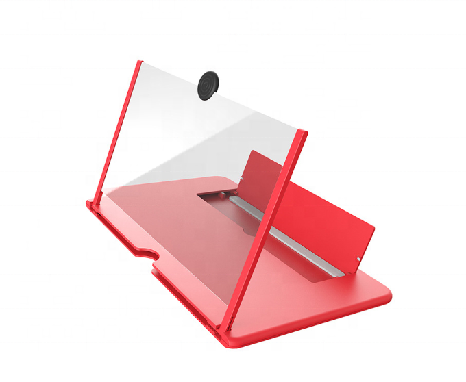 2021 хорошее качество телефон экран Лупа фильм усилитель складной мобильный телефон экран усилитель с держателем для мобильного телефона