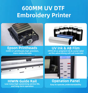 Printer Kaos UV DTF FuXin A1 Bordir Terbaru I3200 3Hedas 600 Printer UV DTF untuk Bordir - Product Image 6