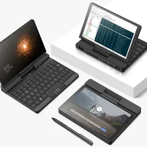 Популярный однонетбук A1, инженерный ПК, мини-карманный ноутбук, компьютер, 7-дюймовый сенсорный экран, 8 ГБ + 512 ГБ, ноутбук Win10 с большой батареей