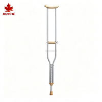 Canne pliante réglable en aluminium HONGYE 925L, certifiée CE MDR, usage médical de classe I, capacité de charge de 160 kg, aide à la mobilité pour les soins à domicile
