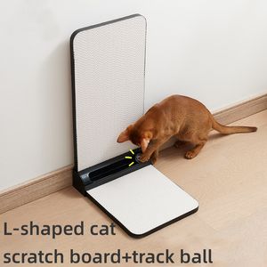 Milieubescherming Geplakt Niet Gemakkelijk Om Puin Krasbestendigheid Kat Kraskkarton Met Baanbal Af Te Werpen - Product Image 5