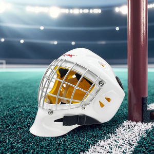 Équipement de hockey sur glace professionnel personnalisé avec logo, résistant aux chocs, casque de gardien de but de hockey sur glace de haute qualité - Product Image 6