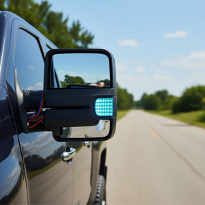 Système d'éclairage pour camion Chevrolet Silverado GMC avec rétroviseur de remorquage, clignotant LED et vitre électrique 1500 2500 HD 3500 HD - Product Image 2