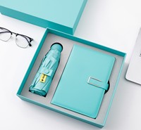 Coffret Cadeau d'Entreprise de Luxe 2026 – Thermos en Acier Inoxydable Personnalisé avec Logo, Carnet Imprimé Letterpress et Clé USB – Ensemble 3 Pièces pour Affaires