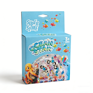 Kit de slime transparent écologique directement de l'usine, non toxique, conforme ASTM CE, jouet sensoriel extensible, kit de bricolage pour enfants, OEM ODM en gros - Product Image 1