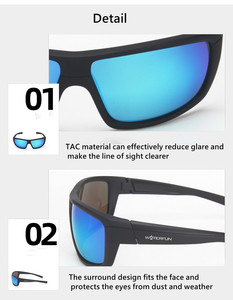 Nuevas <span class=keywords><strong>gafas</strong></span> <span class=keywords><strong>de</strong></span> natación <span class=keywords><strong>polarizadas</strong></span> flotantes con montura grande cuadrada para hombre y mujer, ideales para deportes acuáticos transfronterizos. - Product Image 5