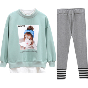 Ensemble pull à capuche et pantalons, 2 pièces, vente rapide, bon marché, chinois, vente en gros - Product Image 2