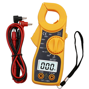 Multímetro Digital de Gancho <span class=keywords><strong>MT87</strong></span> con Pantalla LCD, Medidor de Voltaje CA/CC, Corriente, Resistencia y Múltiples Pruebas - Product Image 2