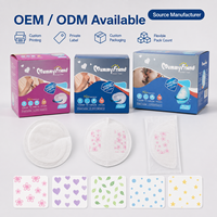 MummyFriend Almohadillas Absorbentes Desechables Tridimensionales y Transpirables para Lactancia, de Tela No Tejida con SAP y Pulpa de Madera, para Maternidad