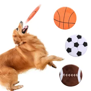 OT sale-juguete interactivo para perros, juguete vocal de felpa para mascotas, objeto volador