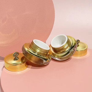 Pots en plastique uniques <span class=keywords><strong>de</strong></span> 10g avec couvercle couronne pour crème et lotion, contenants pour soins <span class=keywords><strong>de</strong></span> <span class=keywords><strong>la</strong></span> peau, pots <span class=keywords><strong>de</strong></span> crème pour le visage avec couvercles - Product Image 3