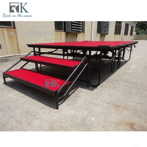 4ft*8ft Platform Stage Quick Install Folding Stage Platform for <b>Shows</b> - Product Image 6