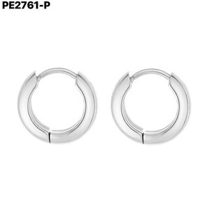 Pendientes de Aro de Moda 5*14, Modelo PE2761 para Mujer, Joyería de Alta Calidad - Product Image 1