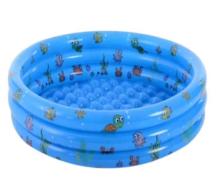 New custom recommended hot selling children's round inflatable swimming pool outdoor inflatable thickened play ocean ball pool