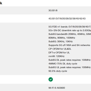 ZTE U50 5G MiFi 5G ฮอตสปอต WiFi แบบพกพาพร้อมช่องใส่ซิมปลดล็อค5G mifis สามอัน - Product Image 6