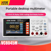 Multimeter Desktop Shengli VC8045M - Multimeter Digital Presisi Tinggi Rentang Otomatis Universal Cerdas