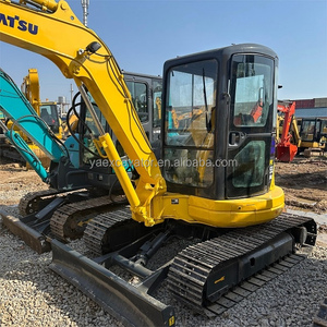 Second Hand Komatsu PC55 Compact Excavator Zero Tail Swing 5 ton <b>Small</b> used Construction Machinery pc55 pc56 for sale - Product Image 2
