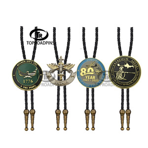 Metal artesanía corbatas cuero cuerda collar camisa Collar pajarita vaquero joyería vaca Animal <span class=keywords><strong>Zodiaco</strong></span> Bolo pajarita Collar para hombres - Product Image 5