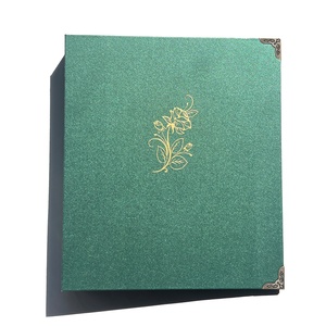 Raccoglitore in metallo <span class=keywords><strong>a</strong></span> tre anelli con tasca interna goffrata oro per documenti d'ufficio in carta - Product Image 5