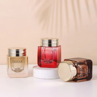 Kualitas tinggi MOQ rendah mewah 30ml parfum minyak esensial botol penetes kaca Serum Rambut kemasan perawatan kulit kosmetik