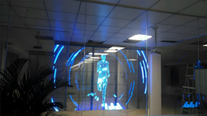 Tùy chỉnh trong nhà P2.6-5.2 trong suốt Màn hình hiển thị LED với độ phân giải cao cho quảng cáo, màn hình trong suốt - Product Image 4