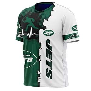 Vêtements de football T-shirt graphique en vrac sur 3d vente en gros personnalisé tous les blancs de sublimation d'impression numérique par sublimation - Product Image 6