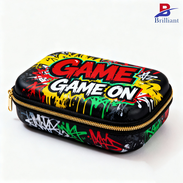 Custom EVA Hard Shell Graffiti Patterns Carrying Case for Game Console Switch Storage Bag for PS5 Video Game Accessories