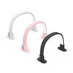 Nouvelle <span class=keywords><strong>lampe</strong></span> LED de bureau <span class=keywords><strong>mini</strong></span> demi-lune, température de couleur 3000-6500K, design incurvé, <span class=keywords><strong>lampe</strong></span> à ongles pour nail art et extension de cils - Product Image 1
