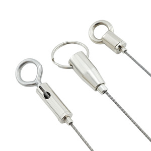 Kit de clips de câblage réglables avec crochets à ressort pour la gestion des fils au <span class=keywords><strong>plafond</strong></span> et la suspension d'éclairage - Product Image 1