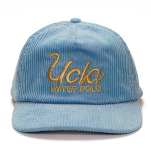 Casquettes Snapback personnalisées en velours côtelé avec logo brodé, 5 panneaux, non structurées, pour hommes - Product Image 1