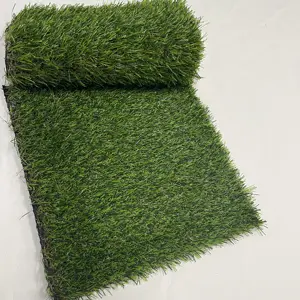 Asli Pabrik Kustom 25Mm Sintetis Astroturf Lantai Pernikahan Plastik Rumput Rumput Rumput Buatan