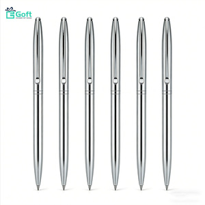 Bolígrafo Metálico Empresarial con Patrón Grabado, Bolígrafo Retráctil de Tinta Media, Bolígrafo Publicitario para Hotel con Logotipo Grabado Personalizado - Product Image 2