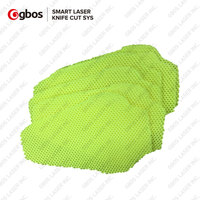 GBOS Lame oscillante cuir PU tissu PVC mousse étiquette semelles chaussures poinçonnage supérieur Cutter couteau vibrant machine de découpe