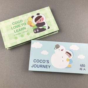 Cute Things <span class=keywords><strong>Kawaii</strong></span> Papelería Útiles <span class=keywords><strong>escolares</strong></span> Escuela coreana Escritura Bloc de notas Profesor Notas adhesivas Pegatinas de mesa Libro - Product Image 3