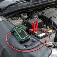 Démarreur de voiture et camion portable 16V, chargeur de batterie, compresseur d'air, pompe, gonfleur de pneus numérique LCD, station d'alimentation d'urgence 5000A