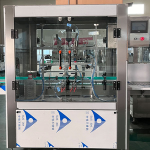 High Precision Food Grade <strong>Filling</strong> <strong>Machines</strong> Liquid With Robust Industrial Grade Head 70 Bottles Per Minute - Product Image 2