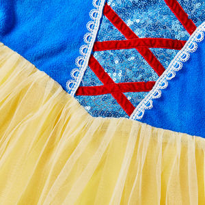 Gonna in Tulle Svasata <span class=keywords><strong>Disney</strong></span> Texture Ariosa Abito Biancaneve per Bambine Costume da Principessa per TV e Film per Celebrazioni Natalizie - Product Image 4